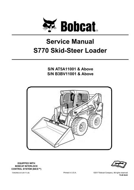 Bobcat S770 Skid - Steer Loader Service Repair Manual - ManualBUY