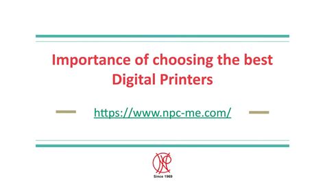 Importance of choosing the best Digital Printing Machines by ...