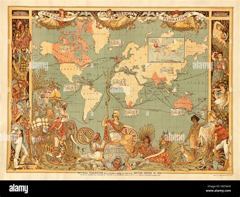 British Empire Map Peak