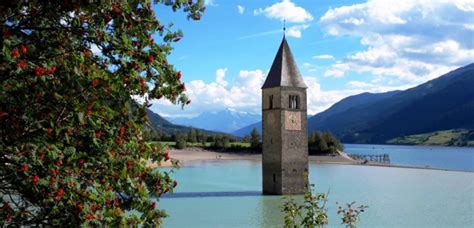 Lake Reschen and Bell Tower