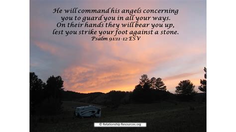 God’s Angels Will Guard Me. Psalm‬ ‭91:11–12 | Practical, Biblical ...