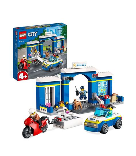 LEGO® CITY 60370 POLICE STATION CHASE, AGE 4+, BUILDING BLOCKS, 2023 ...