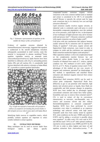 Squalene Extraction: Biological Sources and Extraction Methods | PDF