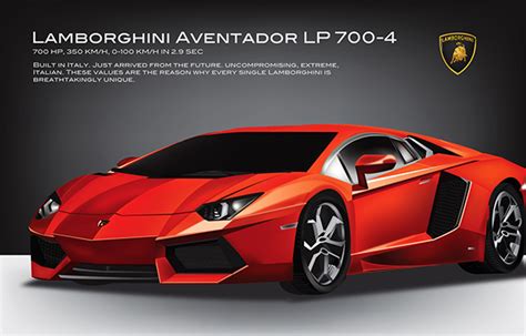 Lamborghini Aventador Poster Advertisement on Behance