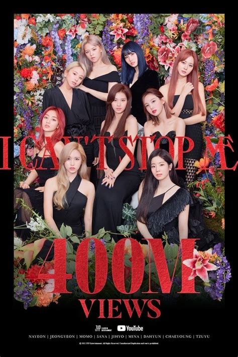 TWICE ‘I CAN’T STOP ME’ MV Surpasses 400 Million Views