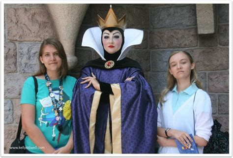 Evil Queen Character Spot at Disneyland - Food Fun & Faraway Places