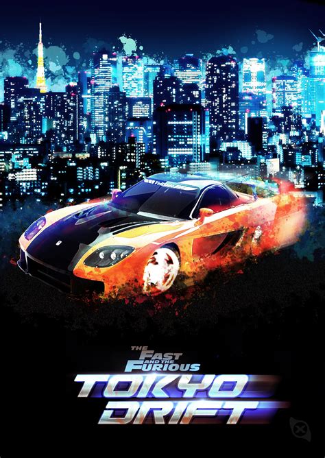 Tokyo Drift Poster by XioxGraphix on DeviantArt