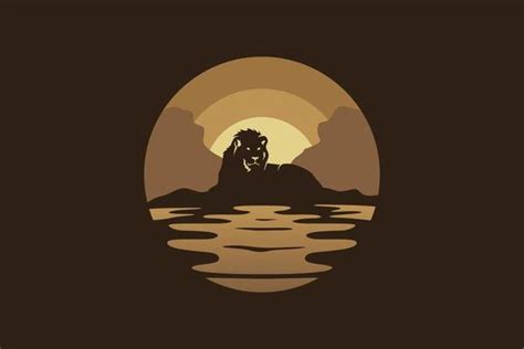 Mountain Lion Silhouette Vector Art, Icons, and Graphics for Free Download