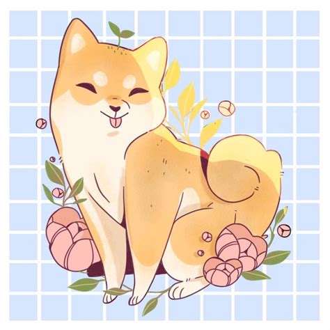 Shiba inu by LanaJay | Cute animal drawings, Kawaii drawings, Cute drawings