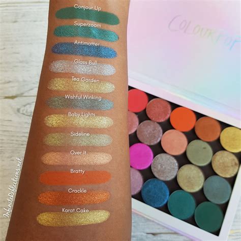 Colourpop Single Shadows Swatches | 24 Shades | Build Your Own Palette - Infinite Reflections