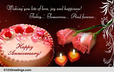 Anniversary Cards, Free Anniversary Wishes, Greeting Cards | 123 Greetings