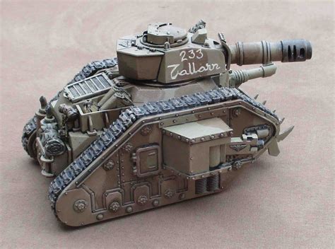 Tim's Miniature Wargaming Blog: Tallarn Leman Russ Battle Tank