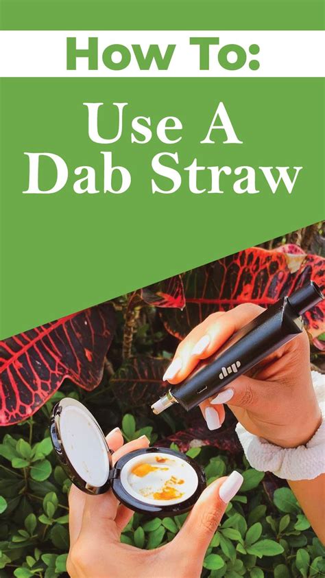 How to Use a Dab Straw | Dab, Straw, Dab rig