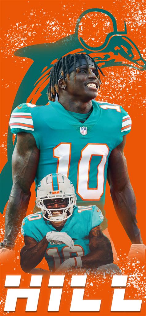 4K Tyreek Hill Dolphins Wallpaper | WhatsPaper