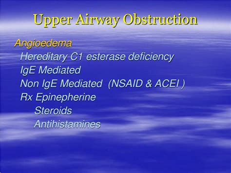 PPT - Upper Airway Obstruction PowerPoint Presentation, free download - ID:3108356