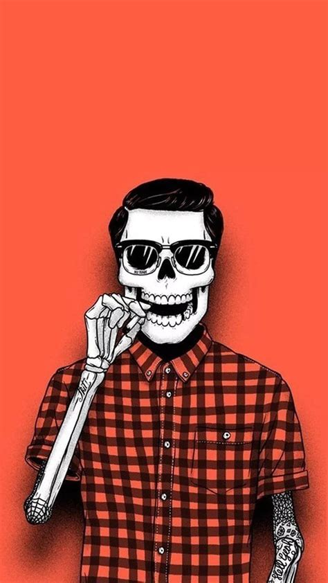 40 Skeleton iPhone Wallpapers - Wallpaperboat