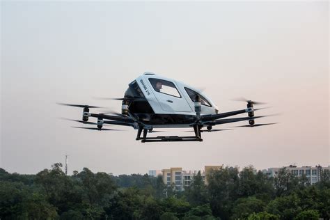 EHang to test its two-seaters passenger drones in Norway and Spain