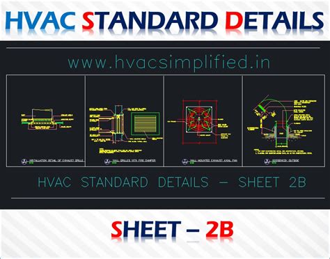 HVAC Standard Details Drawings Sheet – 2B – hvacsimplified.in