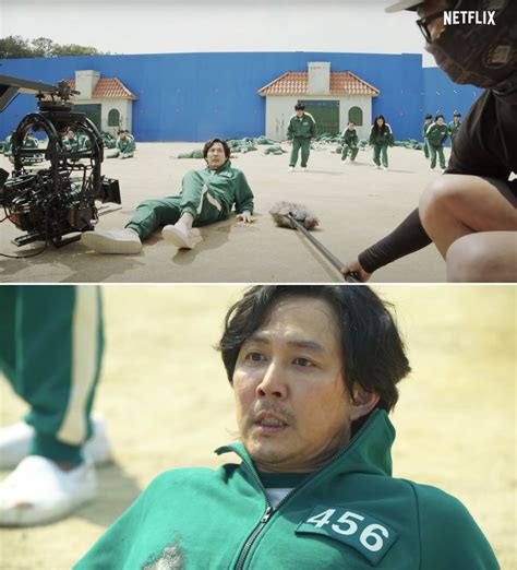 31 Squid Game Moments Vs Behind The Scenes Photos