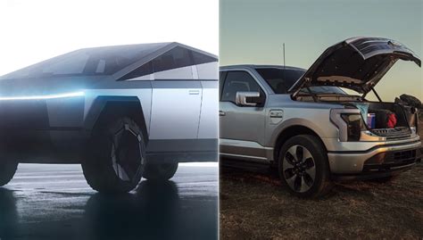 The Tesla Cybertruck and Ford F-150 Lightning: A Comparative Look