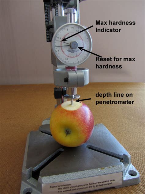 GY-03 Fruit Firmness Penetrometer Sclerometer Fruit Hardness Tester for Determining The Maturity ...