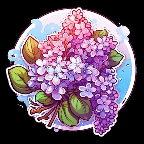 Watercolor Lilac Digital Clipart/stickers for Private or - Etsy