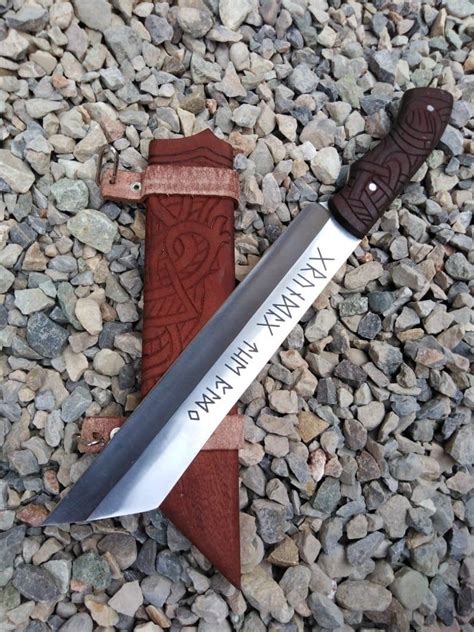 SEAX VIKING KNIFE | Etsy in 2020 | Types of steel, Knife, Knife patterns