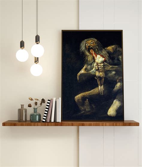 Francisco Goya Saturn Devouring His Son Saturn Print - Etsy