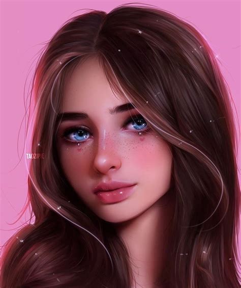 Pin by Shay~`^´ on FanArt ☆ | Realistic art, Girly art, Digital art girl