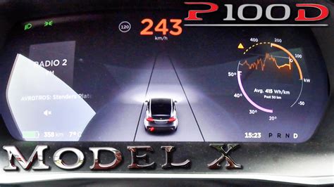 Tesla Model X P100D LUDICROUS Acceleration 0-242 km/h by AutoTopNL - YouTube