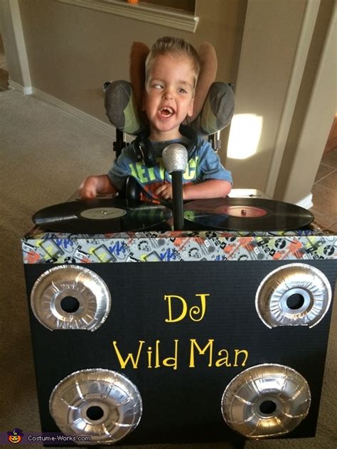 DJ Wild Man Costume | Unique DIY Costumes