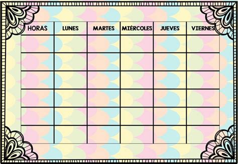 horarios inico de curso (9) - Orientación Andújar - Recursos Educativos