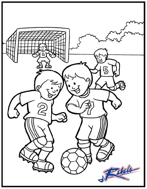 Football Field Printable Coloring Pages - AmariilAcosta