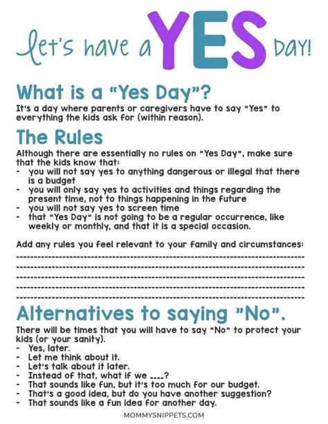 yes day book activities - Sharika Pullen