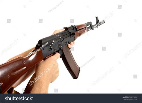 Ak-47 Machine Gun Isolated Stock Photo 114225004 : Shutterstock