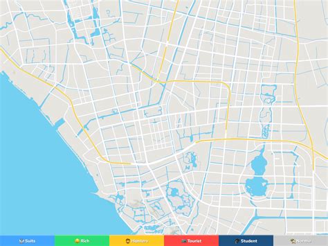 Nantong Neighborhood Map