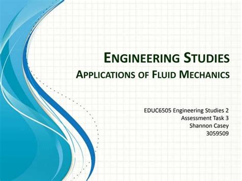 Fluid mechanics