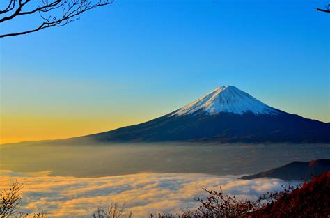 Mount Fuji Sunrise Wallpaper, HD Nature 4K Wallpapers, Images and ...