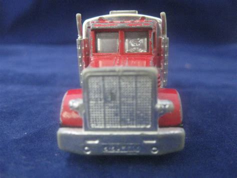 Matchbox Vintage 1981 Peterbilt Red Getty Fuel Tanker Truck ...