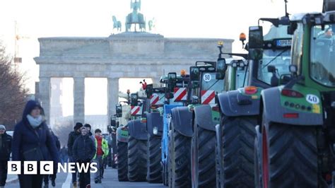 Germany’s far right seek revolution in farmers' protests - BBC News