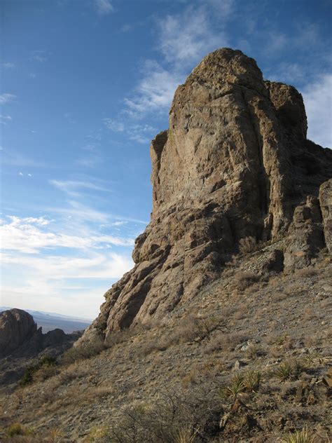 View from Lovers Leap Trail at Spring Canyon at Rockhound State Park