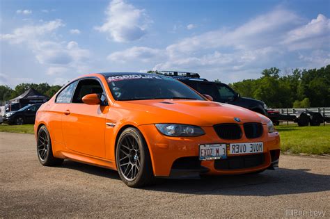 Orange BMW M3 - BenLevy.com