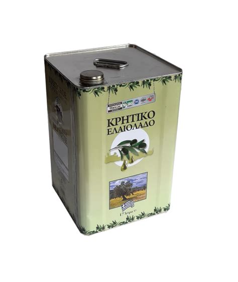 CRETAN Extra Virgin Olive Oil 17L – Messara Foods