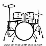 Drums Coloring Pages  Ultra sketch template