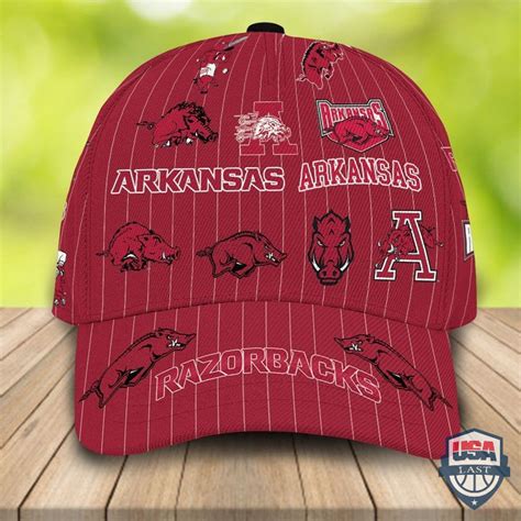 OFFICIAL Arkansas Razorbacks Mascot Logo History Cap - Hothot 240122