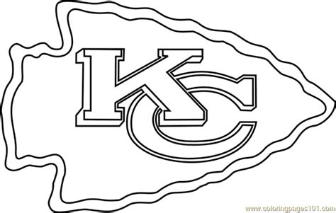 Kansas City Chiefs Coloring Pages Printable for Free Download