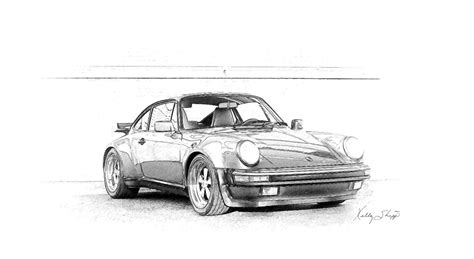 Porsche 911 Sketch at PaintingValley.com | Explore collection of Porsche 911 Sketch