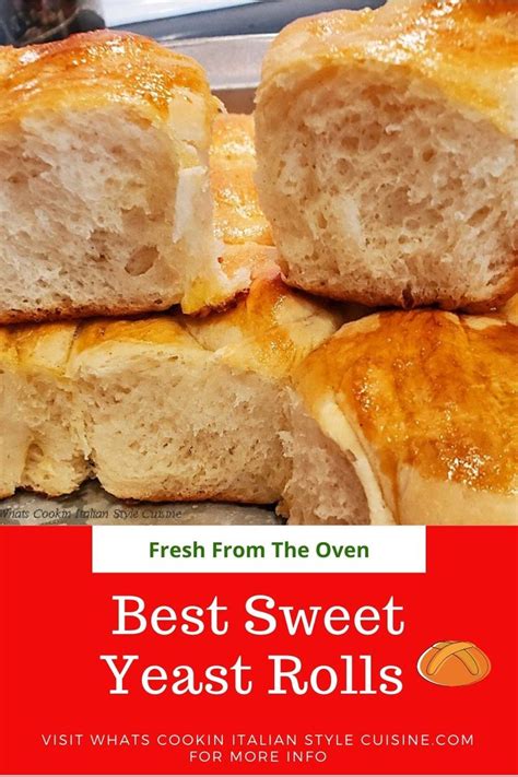 Best Sweet Yeast Rolls | Recipe in 2020 | Sweet yeast rolls recipe ...