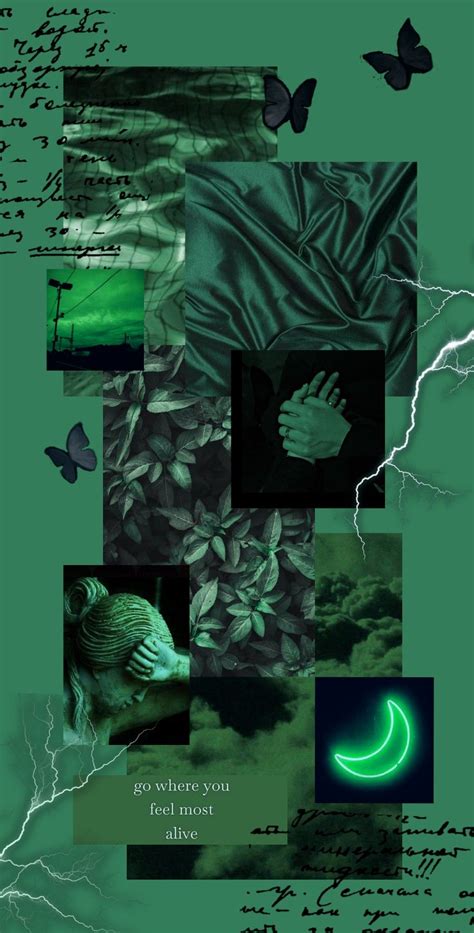 Green/emerald/jade Aesthetic Collage | Iphone wallpaper green, Artistic ...