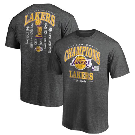 Los Angeles Lakers Fanatics Branded 2020 NBA Finals Champions From ...